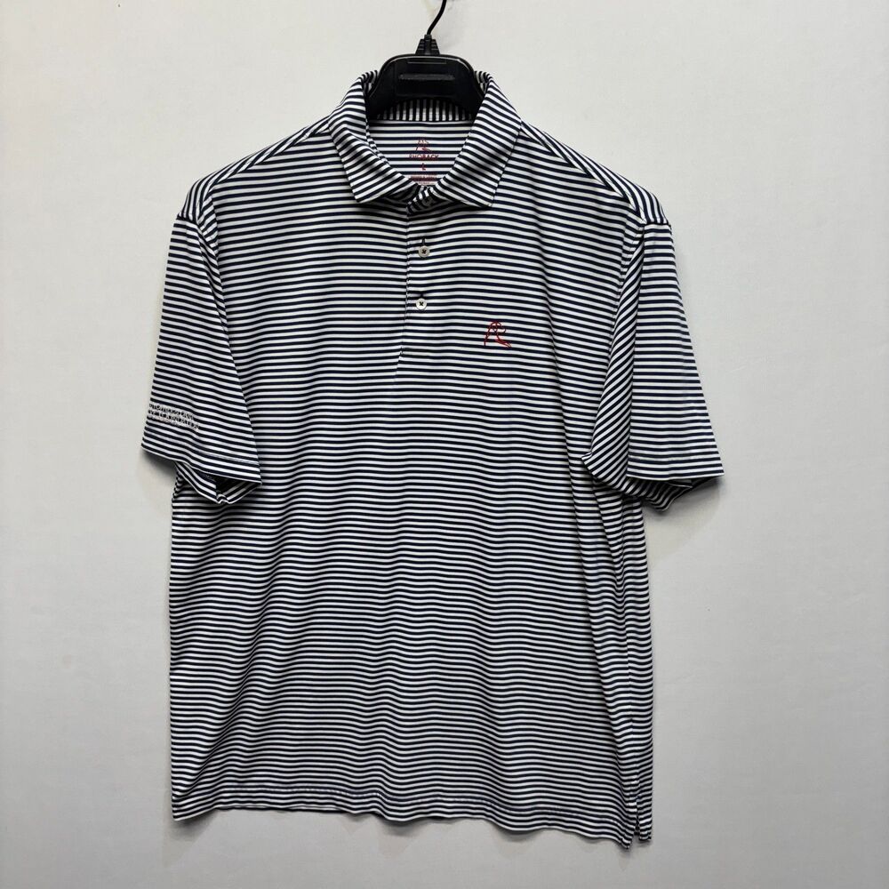 Rhoback Men Short Sleeve Golf Polo Shirt Size XL X-Large Company Logo C100 -24